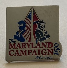Image of CIVIL WAR MARYLAND CAMPAIGN 150TH ANNIV SPECIAL PIN ANTIETAM HARPERS FERRY 1862