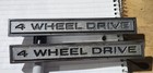 #3927801 1968 69 70 71 72 4 Wheel Drive Used Emblems Badges Chevy GMC Pair OEM — photo 2