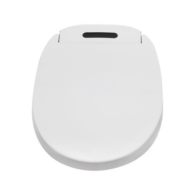 Electronic Heated Smart Toilet Cover Seat Wireless Remote Warm Seat White NEW