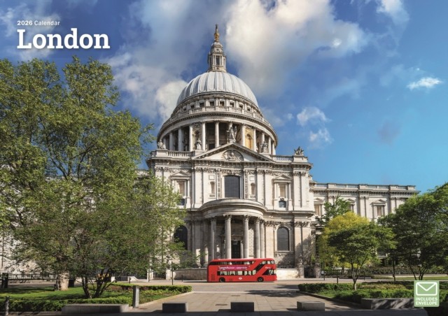London A4 Calendar 2026 CALENDAR 9781529897463