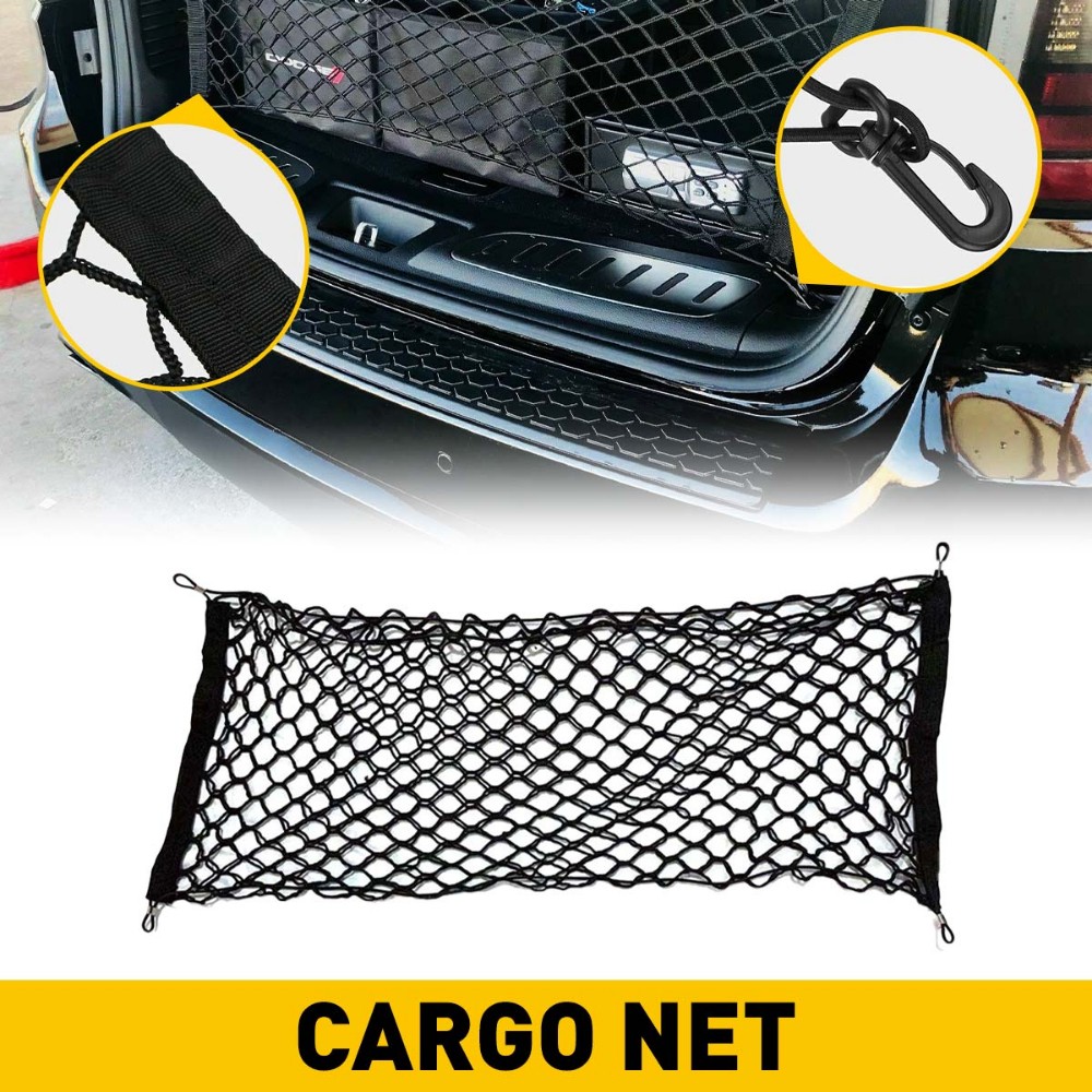 Car Roof Ceiling Net Cargo Mesh Storage Bag Pouch For Camper Caravan Van 90x40cm