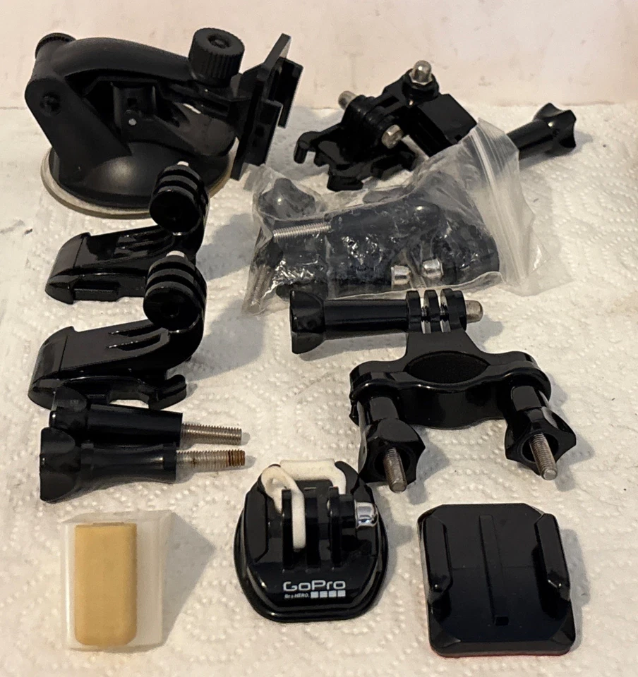 GoPro Hero+ Waterproof LCD HD Video Recording Camera with multiple accessories - Image 4 of 4