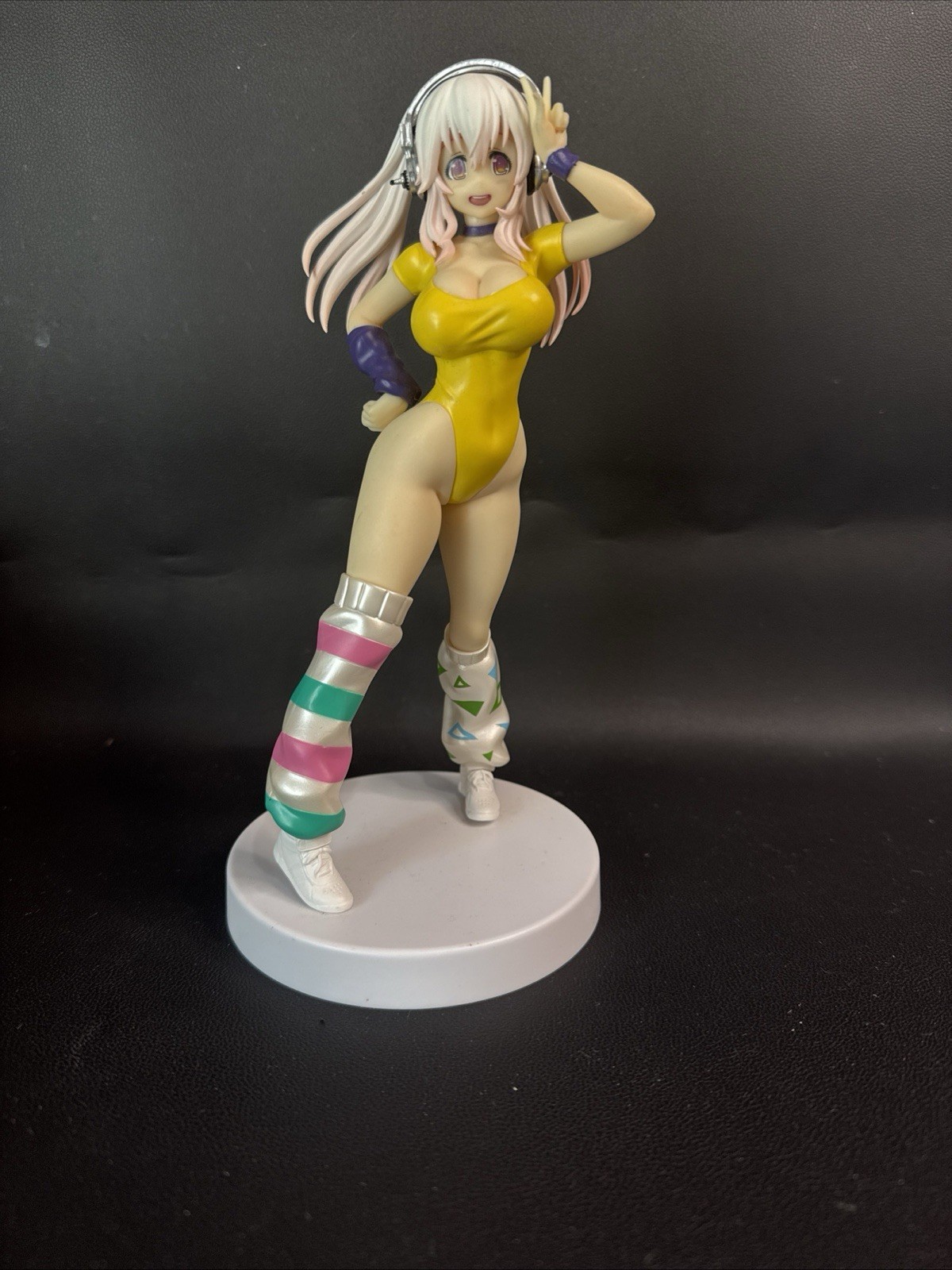 Runnin Figure Super Sonico - Super Sonico 80's Yellow Outfit Figure (Re-Run) FuRyu | eBay