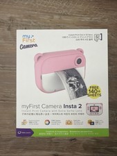 my First Camera Insta 2 Kids Instant Print Camera, 12MP 1080P Video,pink