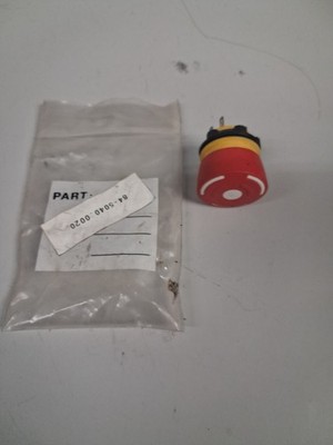New In Box EAO 84-5040.0020 Emergency Button Switch 2NC