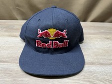 Vintage Red Bull The Classics Yupoong Navy Blue Snapback Cap Hat