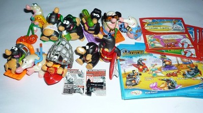 Ü-ei Ferrero Mission Maulwurf 2006  Auswahl Figuren  /  Sonderfigur