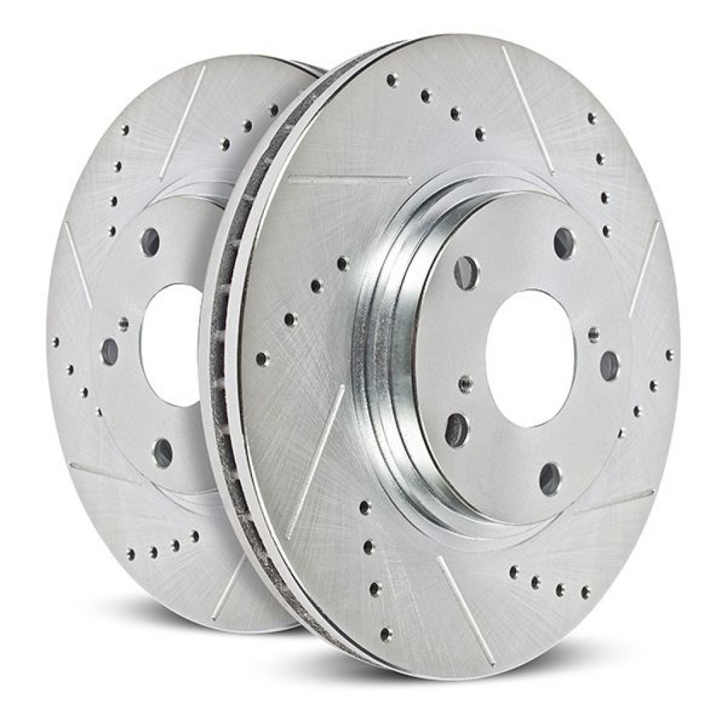 Power Stop Brake Rotors For GMC Sierra 3500 Classic 2007 Rear Evolution - Pair