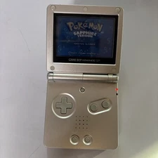 Nintendo Gameboy Advance SP Console Silver AGS-001