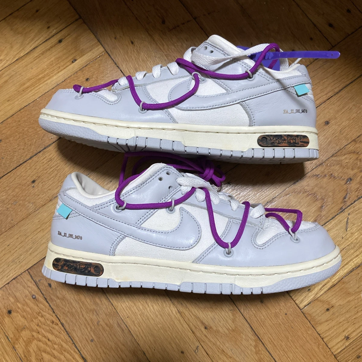 Nike Off-White x Dunk Low Lot 28 of 50 for Sale | Authenticity