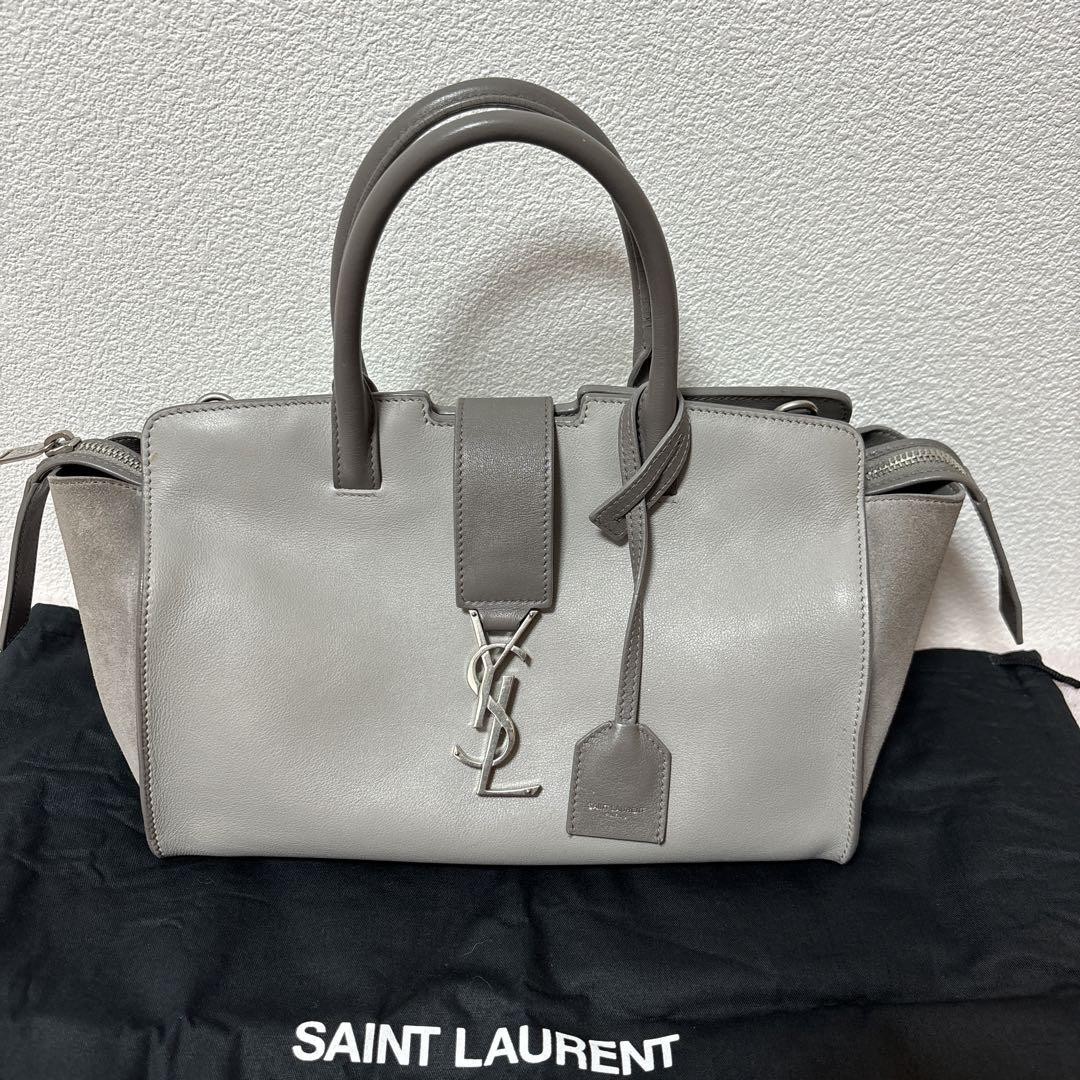 Saint Laurent Downtown Leather Tote Designer Handbag for Women