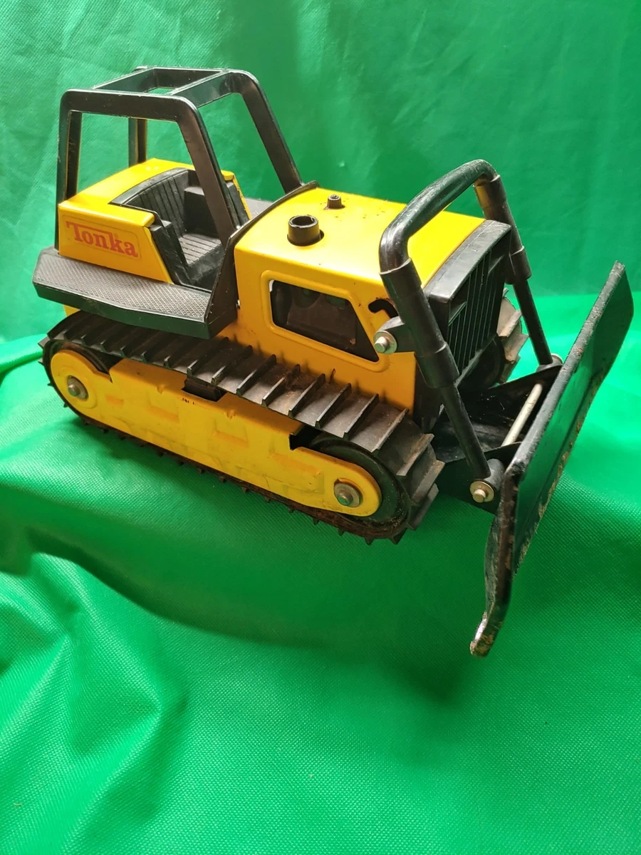 Tonka Yellow Dozer Vintage Manufacture Diecast Construction
