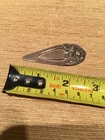 Beautiful S. Kirk & Son Sterling Silver Rose Bookmark Vintage Floral Repousse 9