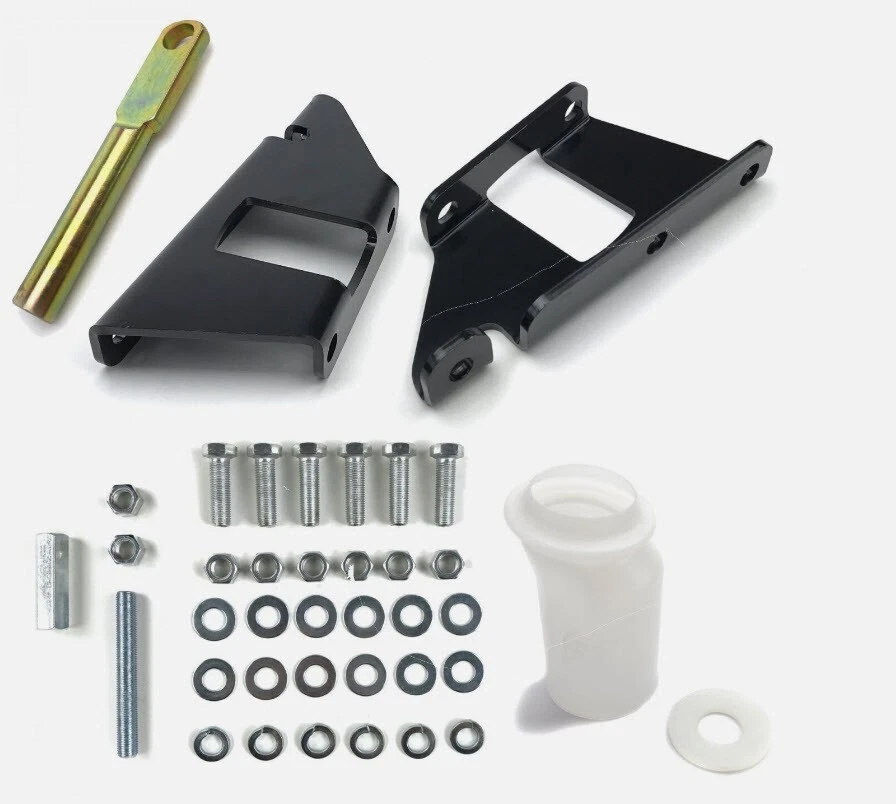 Camión Chevy GMC 1973-93 11" doble refuerzo de freno negro, Wilwood 1-1/8" diámetro Foto 2 de 4