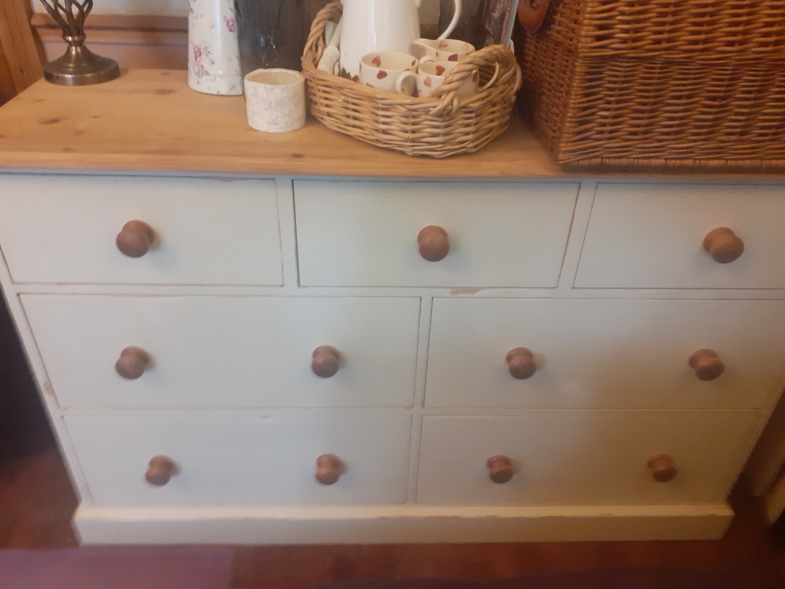Corndell Pine Merchant Chest Of Drawers eBay