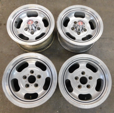 【希少】Ford MUSTANG 14インチ ホイール OEM Ford 1973 Mustang Aluminum Wheels 14x6