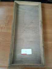 stara drewniana szuflada do drukarki z uchwytem jako dekoracja w stylu vintage shabby nr 5
