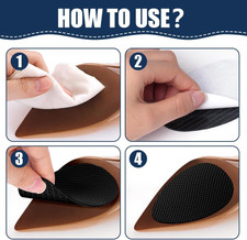 Anti-Rutsch Schuhsohlen - 5 Paar Selbstklebende Gummipads