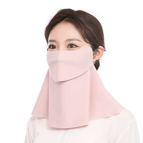 Breathable Sunscreen Face Veil Fishing Face Shield Neckline Face Cover Cycling - Picture 7 of 16