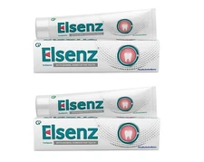 Elsenz Anti Cavity Fluoride Toothpaste 70g X 2 Enamel Repair Tooth Decay Vegan