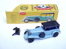 1928 Mercedes S open Tourer blau, Stare Samochody Antyki Hobby ca 1:50 Ovp boxed