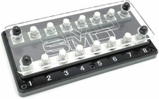 SMD SMD-8-ANL Heavy Duty Eight ANL Fuse Block Steve Meade Designs