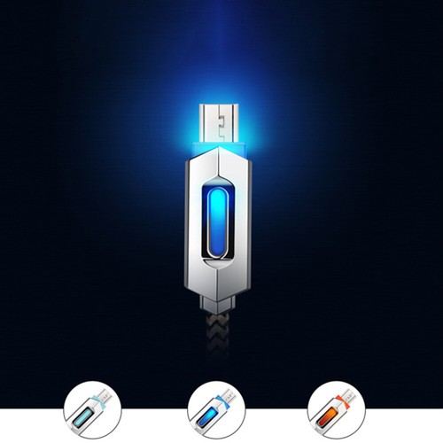 Kabel do szybkiego ładowania danych kabel USB wyświetlacz oświetlenia ładowarka micro USB - Zdjęcie 10 z 12