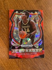 Aaron Nesmith 2020 Prizm Crusade Red Cracked Ice Rookie #95 Pacers Celtics RC