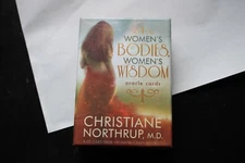 Women's Bodies Women's Wisdom Oracle 50 Card Deck & Book Christiane Northrup EUC