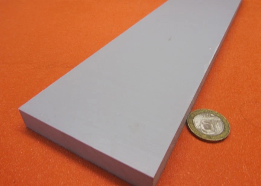 CPVC Bar, Gray, .500" (1/2") Thick x 3.00" Wide x 24" Length - Image 4 of 4