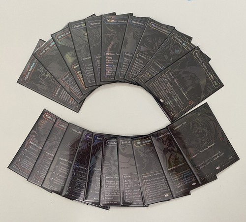 MTG Complete Set *OIL SLICK RAISED FOIL* (20) Phyrexia: ONE Compleat MT/NM MTG