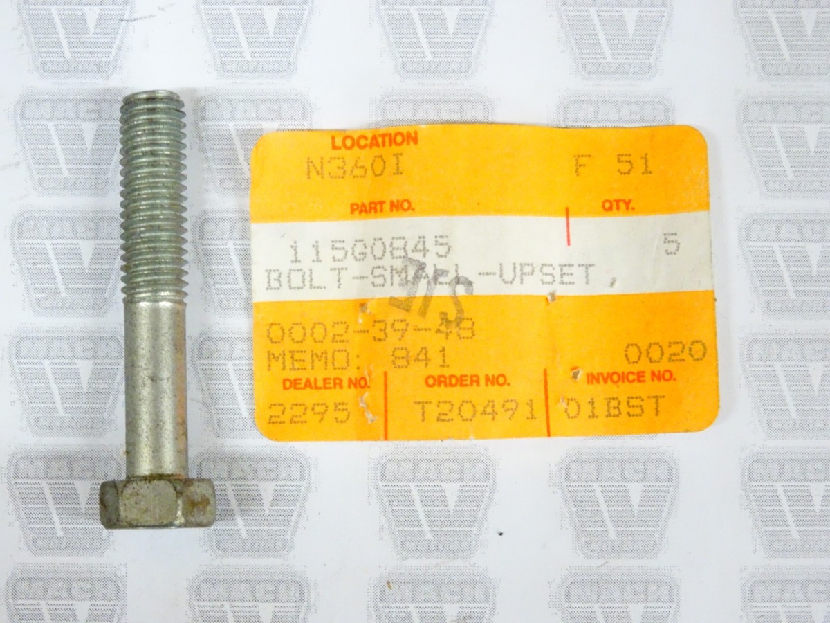 Kawasaki NOS NEW 115G0845 Bolt 8x45 W1 W2 F7 KE KZ KDX KLX ZN ZX