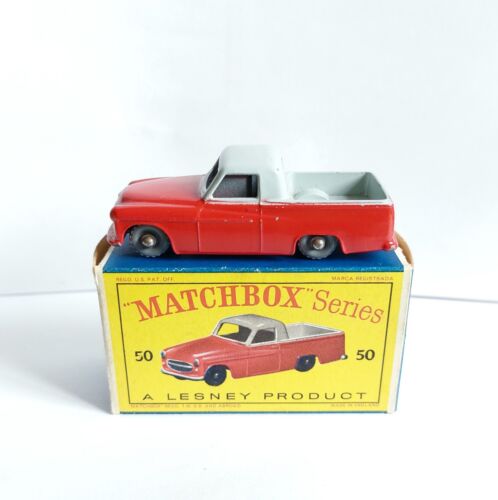 MATCHBOX LESNEY 50 COMMER PICKUP TRUCK GPW ! & RARE D BOX - Bild 1 von 14