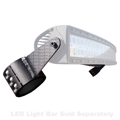 Clamp Mount LED Light Bar Brackets for Aftermarket Roll Cage Polaris RZR XP1000