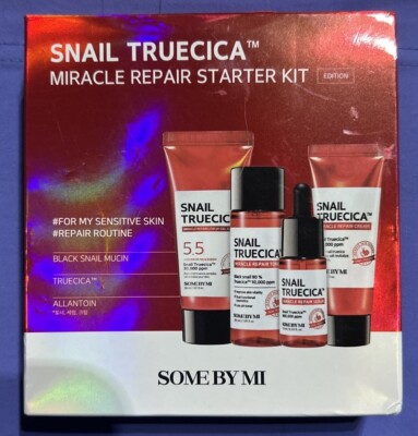 [ SOME BY MI ] Snail Truecica Miracle Repair Starter Kit (4 items) US Seller