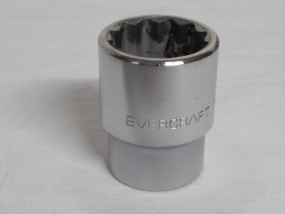NAPA EVERCRAFT 775-1840 3/4'' Drive 1-1/4'' Industrial 12 Point Socket