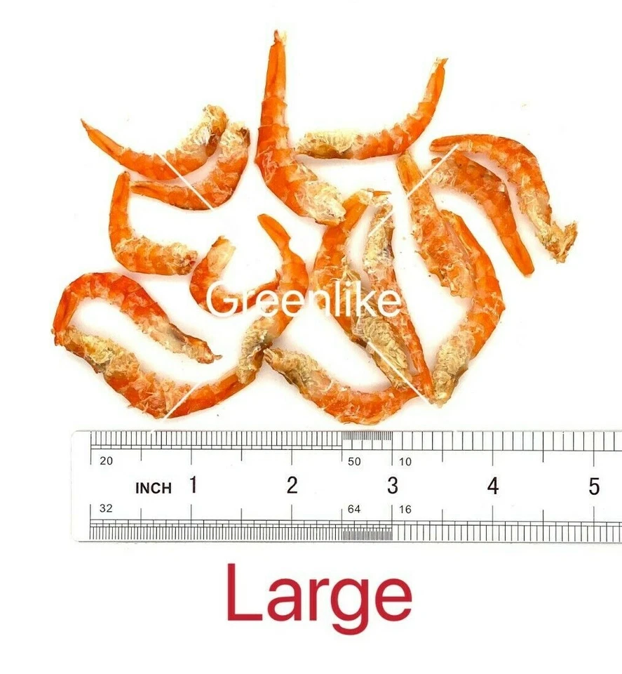 Greenlike Dried Large Shrimp Shelling Shrimp 虾米 去壳虾米 大号