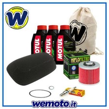 Kit Tagliando Olio MOTUL 5100 Filtri Candela per Yamaha XT 600 Z 1VJ 1986 - 1987