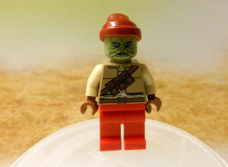 LEGO 9496 Star Wars KITHABA sw0397 MINIFIGURE KLATOOINIAN SKIFF GUARD Jabba 2012 - Image 2 of 2