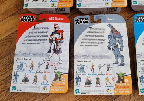 Star Wars Clone Wars Cartoon Network Actionfiguren komplettes 8er Set Staffel III - Bild 9 von 10