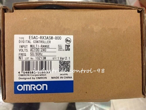 New Genuine Omron Temperature Controller E5AC-RX3ASM-800