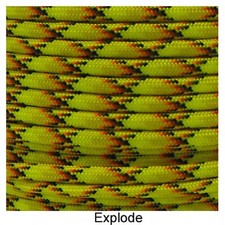 Explode Paracord 100 Foot 550 lb 7 Strand Camping Survival Rope