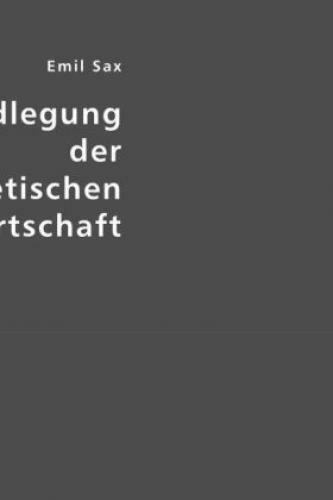 Thumbnail - Grundlegung Der Theoretischen Staatswirtschaft 4430