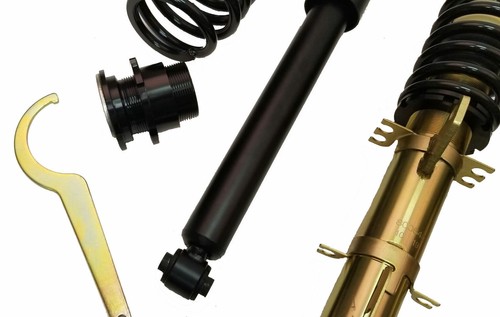 EuroCollective Coilover Suspension for MK1 Audi TT FWD - 2000-2006 Height Adjust - Picture 2 of 3