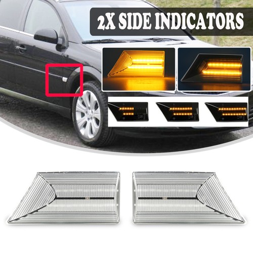 Dynamic Side Repeater Indicator LED Light Lamp For Opel Vauxhall Vectra C Signum - Picture 11 of 12