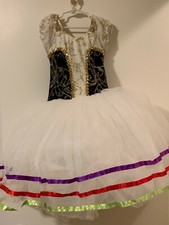 Girl's Dance Costume for ballet or pointe. By the Costume Gallery, medium child.