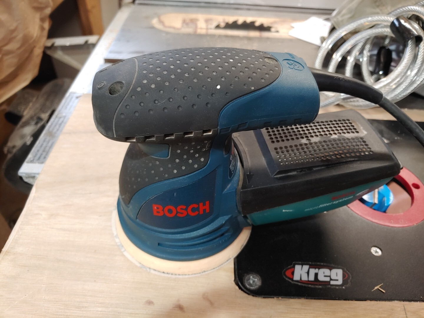 Bosch ROS10RT 120V 5" Random Orbit Sander Blue 346376005 eBay