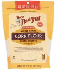 Bob's Red Mill Gluten Free Whole Grain Corn Flour 22 oz Pkg BB08/24