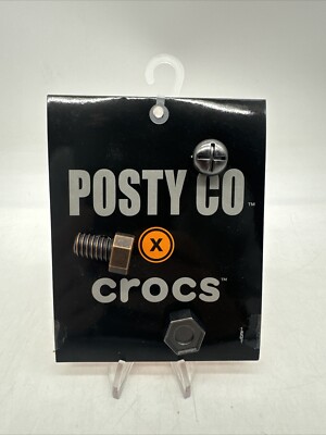Post Malone X Crocs Jibbitz / Charms Scrap Metal- Posty Co X Crocs