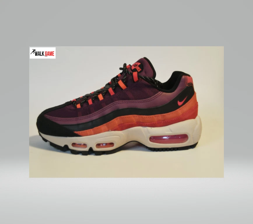 Nike Air Max 95 Black Laser Crimson for Sale | Authenticity
